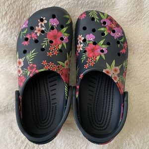 BRAND NEW Floral Crocs